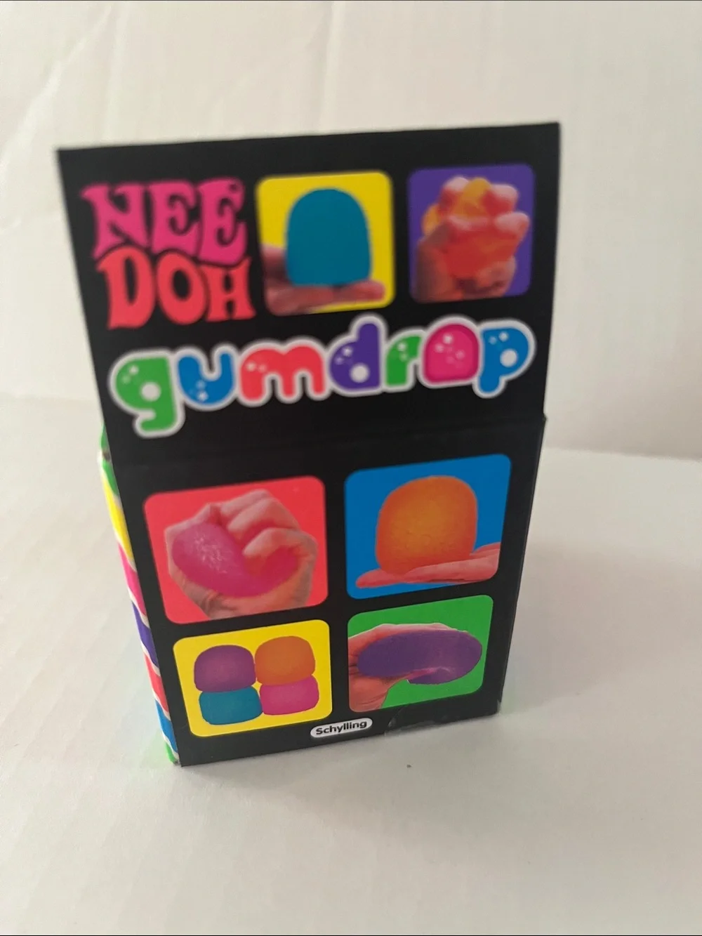 NeeDoh Gumdrop Super Solid Squish Toy - Pink